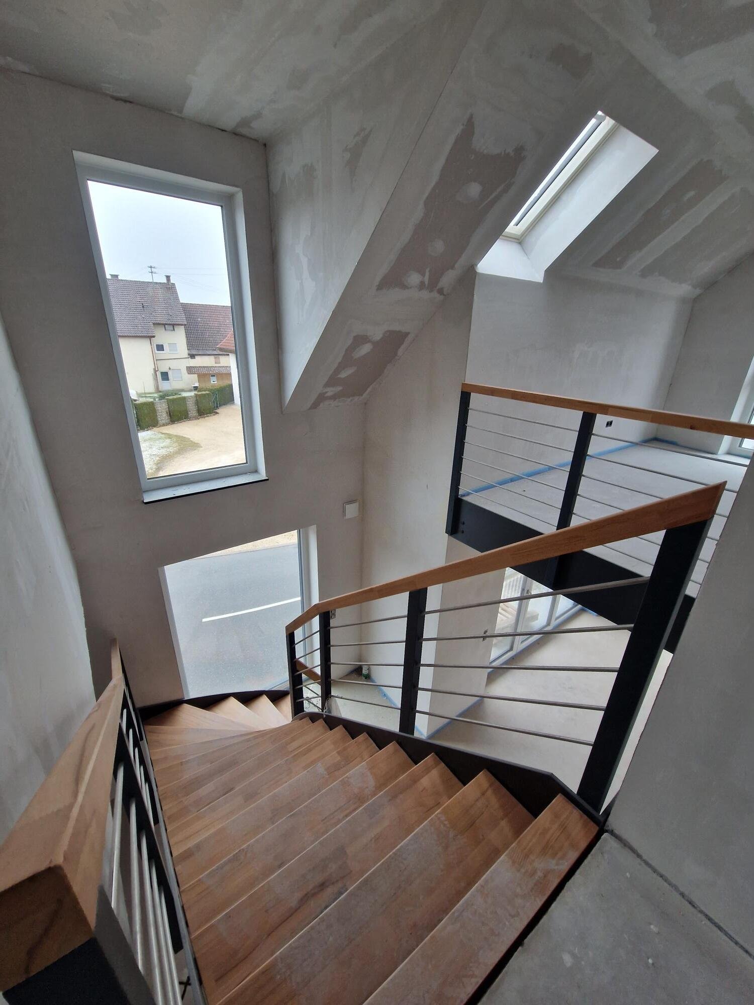 Treppe Richtung Maisonettebereich